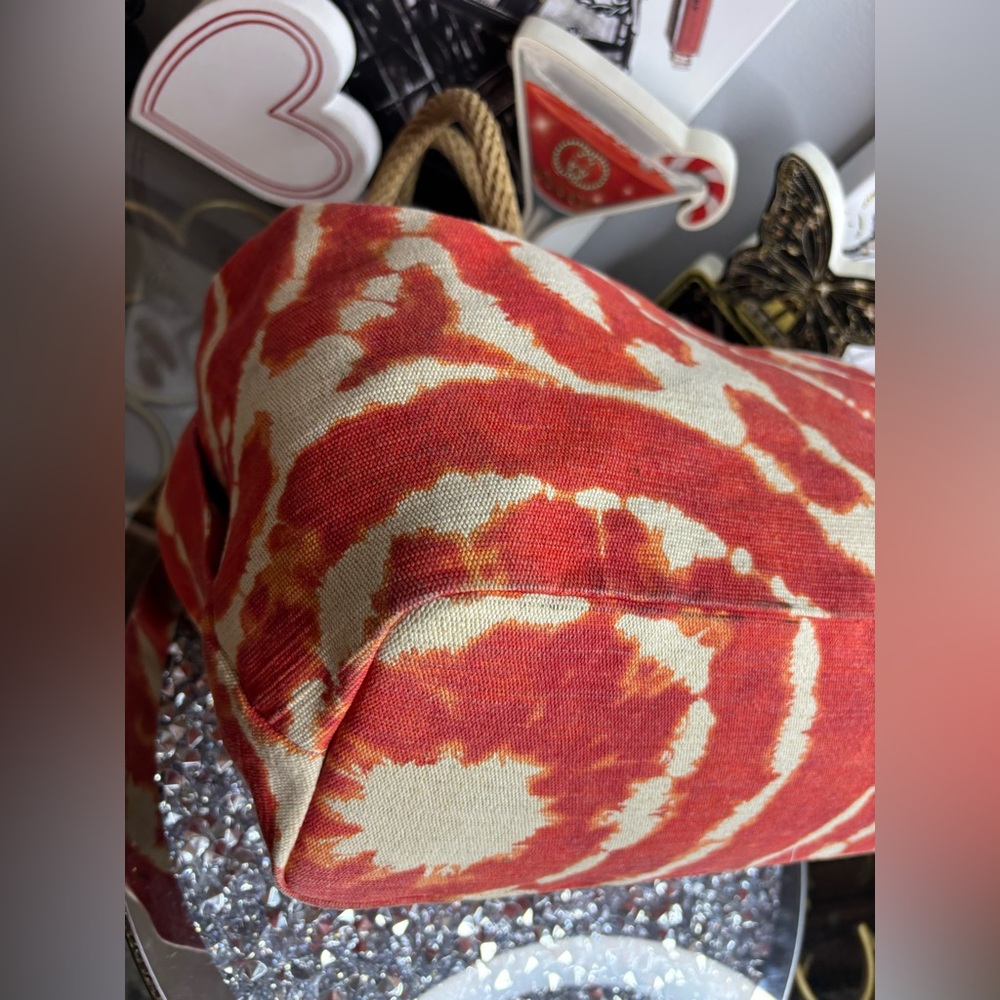 Michael Kors Marina large tie-dye canvas tote EUC - Picture 11 of 13